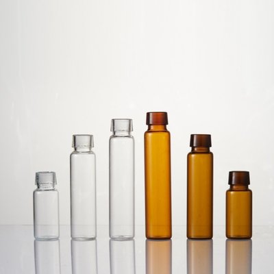 棕色广口瓶 125ml口服液玻璃瓶 康纳 中硼硅玻璃管制注射剂瓶