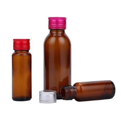 全德生产棕色口服液玻璃瓶口服液瓶茶色药水瓶糖浆瓶50ml酵素瓶